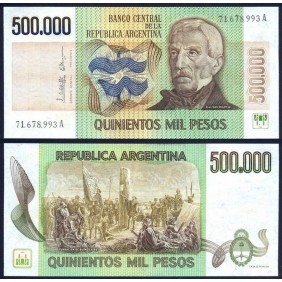 ARGENTINA 500.000 Pesos 1980