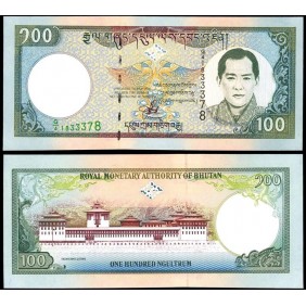 BHUTAN 100 Ngultrum 2000