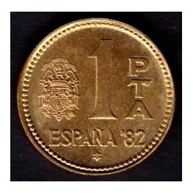SPAIN 1 Peseta 1980 (81)
