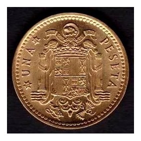 SPAIN 1 Peseta 1966 (70)