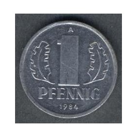 DDR 1 Pfennig 1984