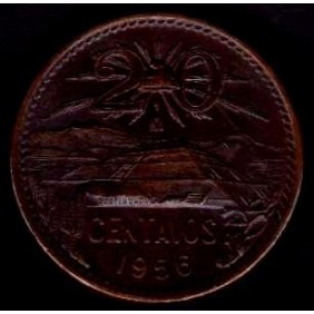 MEXICO 20 Centavos 1956