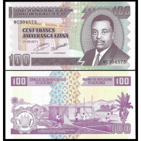 BURUNDI 100 Francs 2011