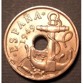 SPAIN 50 Centimos 1949 (53)