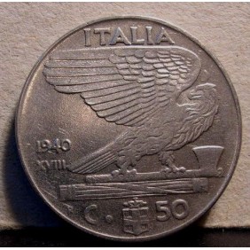 50 CENTESIMI 1940 M.