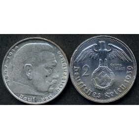 GERMANY THIRD REICH 2 Mark...