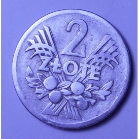 POLAND 2 Zlote 1959