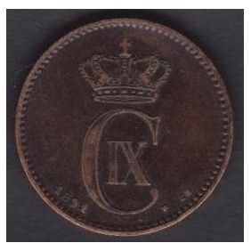DENMARK 2 Ore 1891