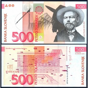 SLOVENIA 500 Tolarjev 2005