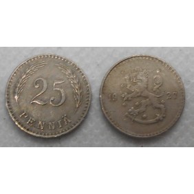 FINLAND 25 Pennia 1927