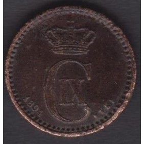 DENMARK 1 Ore 1894
