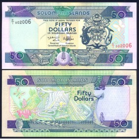 SOLOMON ISLANDS 50 Dollars...