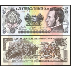 HONDURAS 5 Lempiras 2006