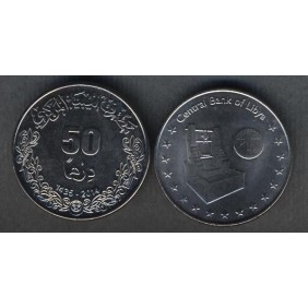 LIBYA 50 Dirhams 2014