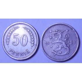 FINLAND 50 Pennia 1923