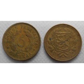 FINLAND 5 Markkaa 1951