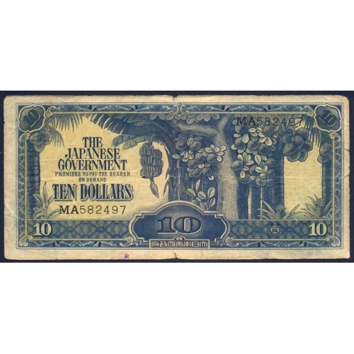 MALAYA 10 Dollars 1942/44