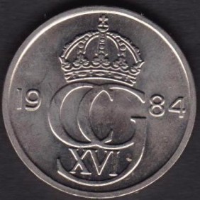 SWEDEN 50 Ore 1984