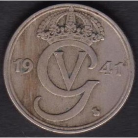 SWEDEN 25 Ore 1941 G