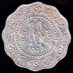 INDIA 10 Paise 1972 C