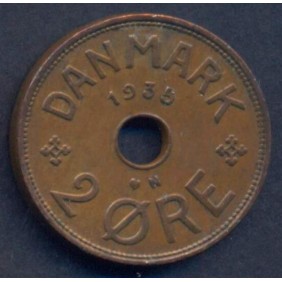 DENMARK 2 Ore 1935