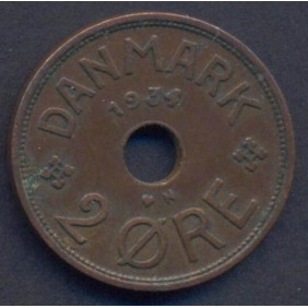 DENMARK 2 Ore 1934