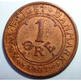 DENMARK 1 Ore 1907
