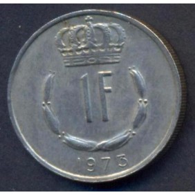 LUXEMBOURG 1 Franc 1973