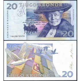 SWEDEN 20 Kronor 1991