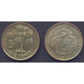 SEYCHELLES 5 Cents 2010