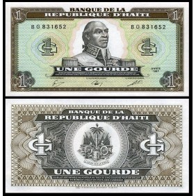 HAITI 1 Gourde 1987