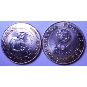 PORTUGAL 200 Escudos 2001...