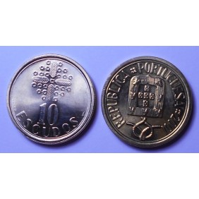 PORTUGAL 10 Escudos 2001