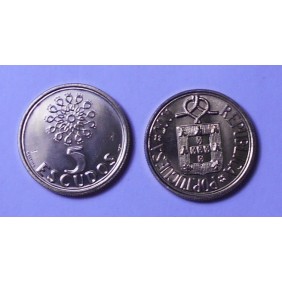 PORTUGAL 5 Escudos 2001