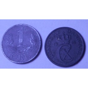 DENMARK 1 Ore 1942
