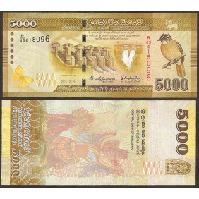 SRI LANKA 5000 Rupees 2015