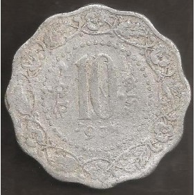 INDIA 10 Paise 1974 C
