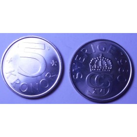 SWEDEN 5 Kronor 1980