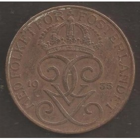 SWEDEN 5 Ore 1935