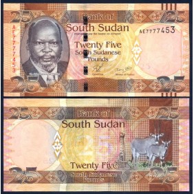 SOUTH SUDAN 25 Pounds 2011