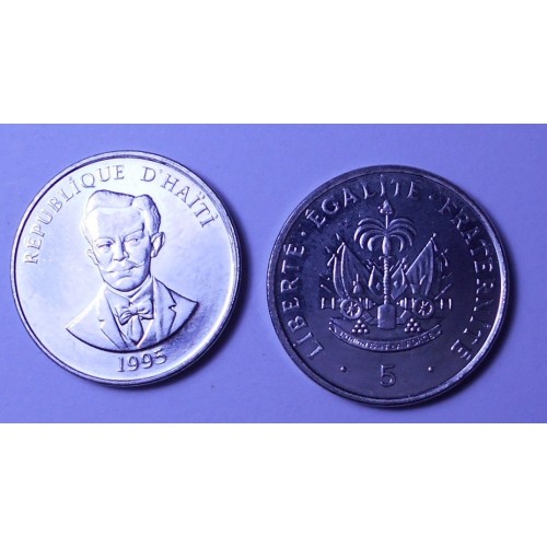HAITI 5 Centimes 1995