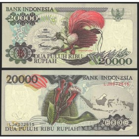 INDONESIA 20.000 Rupiah 1992