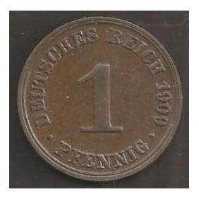 GERMANY EMPIRE 1 Pfennig...