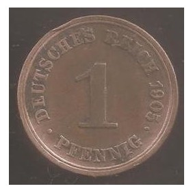GERMANY EMPIRE 1 Pfennig...