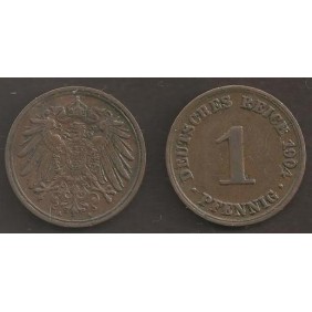 GERMANY EMPIRE 1 Pfennig...