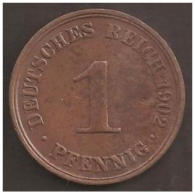 GERMANY EMPIRE 1 Pfennig...