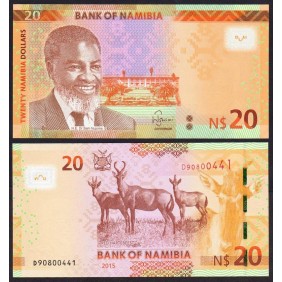 NAMIBIA 20 Dollars 2015