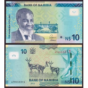 NAMIBIA 10 Dollars 2015