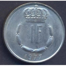 LUXEMBOURG 1 Franc 1977