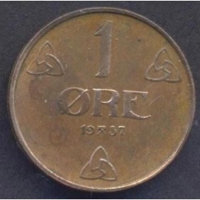 NORWAY 1 Ore 1937
